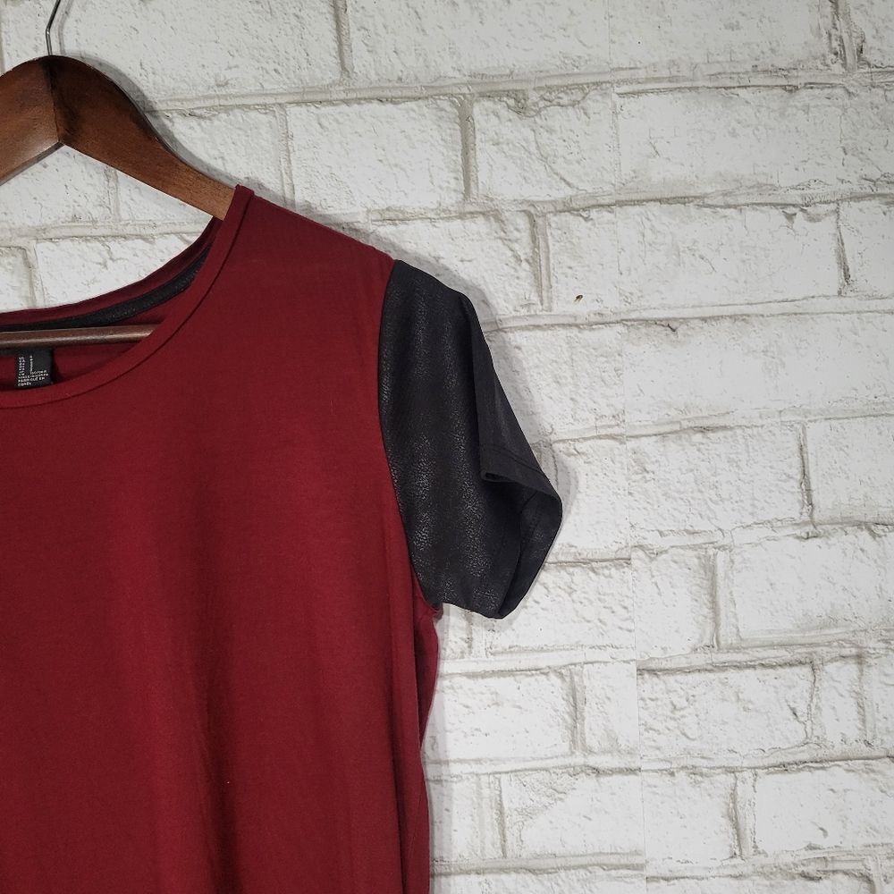 Forever 21 dark red tee - Picture 5 of 16